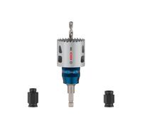 Bosch PRO Multi Material Power Change Plus Starter Set (per legno tenero, muro a secco, diametro 51 mm, accessori professionali)