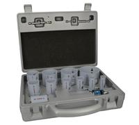 Bosch Pro Multi Material Power Change Plus - Set di 14 seghe a tazza per legno tenero, muro a secco, Ø 19 - 76 mm, accessori professionali, trapano/cacciavite)