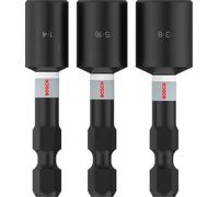 Bosch PRO Nutsetter Impact, 1/4 / 5/16 / 3/8 / 1 7/8, 50 Mm, 4 Pezzi