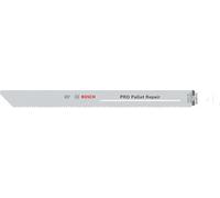 Bosch PRO Pallet S1132VFR - Lama per sega a moto alternativo per riparazione di acciaio, legno con chiodi, lunghezza 225 mm, 100 pezzi