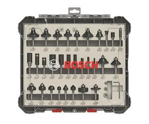 Bosch Pro Punta Del Router Misto Set 30 Pezzi Per Duro & Materiali Compositi