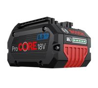 BOSCH ProCORE 18V 8.0Ah batteria ricaricabile agli ioni di litio originale / ...