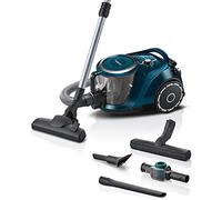 Bosch ProFamily Serie|6 7224972, Aspirapolvere Senza Sacchetto, Blu Metallizzato, 600 W, 4 Liters, 69 decibeles