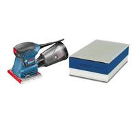 Bosch Professional 06012A2100 Levigatrice Orbitale GSS 140-1 A + 1x Spugna EXPER