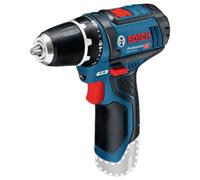 Bosch GSR 12V-15 Professional 650 g Nero, Blu, Rosso, Argento