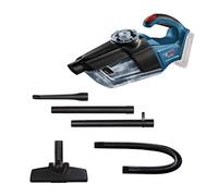 Bosch Professional 06019C6200 Aspiratore a Batteria GAS 18V-1 System, Batterie e Caricabatteria non Inclusi, Tubo di Aspirazione, Capacità di Conservazione 1 l, 18 volts, Blu
