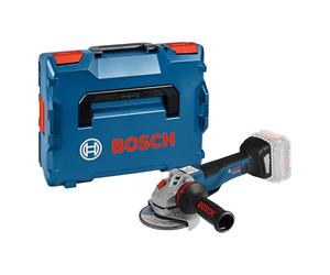 Bosch Professional 06019G3F0B Smerigliatrice Angolare GWS 18 V-10 PSC, senza Batteria, Modulo Connectivity, Diametro Disco 125 mm, in Scatola L, Click&Go Plus, 18 V