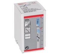 Bosch Professional 100x Lame per seghetto alternativo T 118 A Basic for Metal (per Lamiere di acciaio, accessorio Seghetto alternativo)