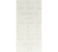 Bosch Professional 10x Abrasivi a rete Expert M480 (per Legno duro, Vernice su legno, 93x186 mm, Grana 400, accessorio Levigatrice orbitale)