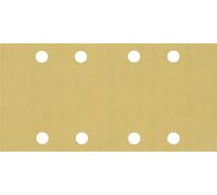 Bosch Professional 10x Carte abrasive Expert C470 con 8 fori (per Legno duro, Vernice su legno, 93x186 mm, Grana 180, accessorio Levigatrice orbitale)