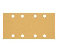 Bosch Professional 10x Carte abrasive Expert C470 con 8 fori (per Legno duro, Vernice su legno, 93x186 mm, Grana 60, accessorio Levigatrice orbitale)