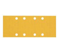 Bosch Professional 10x Carte abrasive Expert C470 con 8 fori (per Legno duro, Vernice su legno, 93x230 mm, Grana 240, accessorio Levigatrice orbitale)