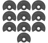 Bosch Professional 10x Lama segmentata ACZ 100 BB (per legno e nel metallo, 100 mm, accessori utensili multifunzione)