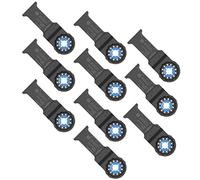 Bosch Professional 10x Lame per utensili multifunzione AIZ 32 AB (per metallo non temprato, Larghezza 32 mm, accessorio Utensile multifunzione)