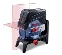 Bosch Professional 12V System Livella Laser GLL 3-80 C,senza batteria e caricabatteria, laser verde, da interno, con app, raggio d’azione fino a 30 m, Supporto universale BM 1, L-BOXX