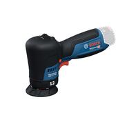 Bosch Professional 12V System Lucidatrice a batteria GPX 12V-77 (incl. platorello di supporto in velcro da 77 mm, platorello in schiuma espansa per taglio e lucidatura da 77 mm)