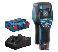 Bosch Professional 12V System Rilevatore D-tect 120 (1 batt. 12V, rilevamento max. tubi in plastica/sottostrutture/cavi sotto tensione/metalli magnetici/non magnetici: 60/38/60/120/120 mm, L-BOXX)