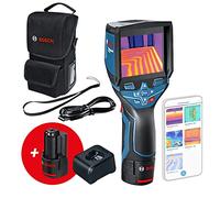 Bosch Professional 12V System Termocamera GTC 400 C (2 batterie 12 V, nuova custodia, con funzione app, temperatura: da -10 °C a +400 °C, risoluzione: 160 x 120 px) - Amazon Exclusive