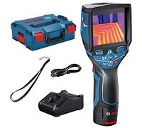 Bosch GTC 400 C Professional Noise equivalent temperature difference (NETD) Nero, Blu 2000 mAh 160 x 120 Pixel Display incorporato