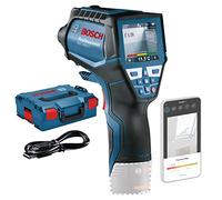 Bosch Professional 12V System Termometro a infrarossi GIS 1000 C,senza batteria e caricabatteria, con funzione app, intervallo di temperatura da -40 °C a 1000 °C, L-BOXX