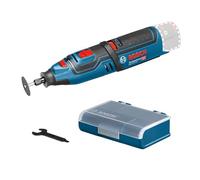 Bosch Professional 12V System Utensile Rotativo a Batteria Gro 12V-35 (Incl. Chiave, Pinza, Mola da Taglio, Box Accessori, senza Batteria e Caricabatteria, Inserto L-Boxx)