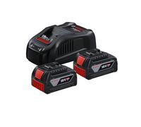 Bosch Professional 1600A00B8J Gal 1880 CV Caricabatterie e 2 x GBA 18 V 5.0 Ah
