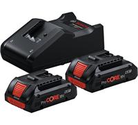 Bosch Starter set per batteria: 2xProCORE 18V 4,0Ah e GAL 18V-40 Quantità:1