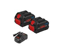 Bosch Professional 1600A01C4K Clic-Avviatore a Batteria, 2 x 18 V ProCORE 8.0 Ah + Gal 1880 CV, Blu