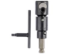 Bosch Professional 1608573003 Portamaschi a due ganasce, codolo esagonale maschio 11 mm, con arresto a sfera per filettatrice