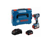 Bosch Professional 18V System Avvitatore a Massa Battente a Batteria Gdx 18V-200 C (Incl. 2 Batterie da 5,0 Ah, in Valigetta L-Boxx)