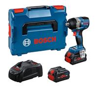 Avvitatore a massa battente BOSCH GDS 18V-750 C (2 x 8,0 Ah ProCORE + GAL1880CV + L-Boxx 136 + modulo Bluetooth GCY42)