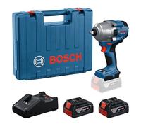 Bosch Professional 18V System Avvitatore a massa battente a batteria GDS 18V-780 (incl. 2 batterie 5.0Ah, GAL 18V-40, valigetta)