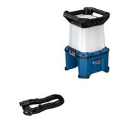 Bosch Professional 18V System Lampada ibrida a batteria GLA 18VH-7500 (incl. cavo per dispositivo a freddo)