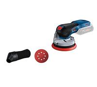 Bosch GEX 18V-125 Professional Levigatrice orbitale casuale 10000 Giri/min 20000 OPM Nero, Blu, Grigio, Rosso