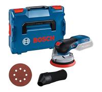 Bosch Professional 18V System Levigatrice Rotoorbitale a Batteria Gex 18V-125 (Incl. Platorello (125 Mm), 1 Carta Abrasiva, Sacchetto Raccoglipolvere, senza Batterie e Caricabatterie, in L-Boxx 136)