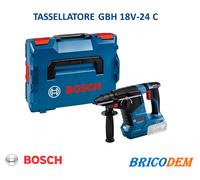 Bosch Professional 18V System Martello perforatore a batteria GBH 18V-24 C in L-