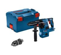 Bosch Professional 18V System martello perforatore a batteria GBH 18V-28 CF (incl. impugnatura suppl., tubetto di grasso, mandrino autoserrante, inserto L-BOXX, L-BOXX, senza batt./caricabatt.)