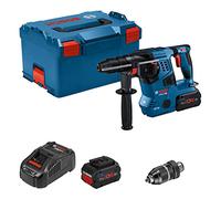 Bosch Professional 18V System Martello Perforatore a Batteria Gbh 18V-28 Cf (Sds Plus, Potenza Colpo 3,3 Joule, Incl. Mandrino Autos., 2 Bat. Procore 8.0 Ah, Caricabatteria, 3 Mod. Lavoro, in L-Boxx)