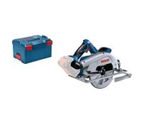 Bosch Professional 18V System Sega circolare a batteria GKS 18V-68 (incl. 1 guida parallela, 1 lama, inserto, BOXX)