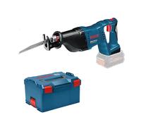 Bosch Professional 18V System Sega Universale a Batteria Gsa 18 V-Li (Incl. 2 Lame (Legno/Metallo), Batterie e Caricabatterie Non Incl., in L-Boxx 238)