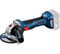 Bosch Professional 18V System Smerigliatrice Ang. a Batteria Gws 18V-7 (Ø Disco 115 Mm, Cuffia di Prot.,Impug. Suppl.,Flangia di Mont.,Dado di Serr. senza Batt. e Caricabatt)
