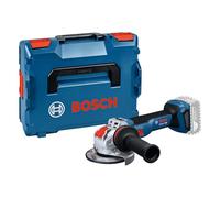 Bosch Professional 18V System Smerigliatrice angolare a batteria con X-LOCK GWX 18V-11 S (incl. impugnatura supplementare Vibration Control, cuffia di protezione, L-BOXX 136)