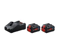 BOSCH KIT 2 BATTERIE 8 AH PROCORE 18V + CARICABATTERIE GAL 18V-160 PROFESSIONAL