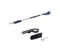 Bosch Professional Sega a catena telescopica da 18 V GKE 18 V-25 TP (spada 23 cm, motore brushless con tecnologia BITURBO, con chiave combinata, tracolla, copertura catena)