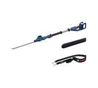 Bosch Professional 18V System Tagliasiepi GHE 18V-50 TP (asta telescopica da 2,5 m, 3.400 corse/min, spessore di taglio di 23,5 mm, tracolla inclusa, senza batteria)