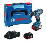 Bosch Professional 18V System Trapano-Avvitatore a Batteria Gsr 18V-28 (Incl. 2 Batterie da 4,0 Ah, Caricabatteria Gal 18V-40, L-Boxx)