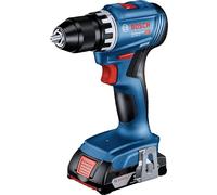 Bosch Professional 18V System Trapano-avvitatore a batteria GSR 18V-45 (velocità 1.900 giri/min, incl. 2 batterie da 3.0Ah, caricabatteria rapido GAL 18V-40, L-BOXX)