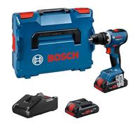 Bosch Professional 18V System Trapano-avvitatore a batteria GSR 18V-65 (motore brushless, lunghezza della testa 166, incl. 2x ProCORE18V 4.0Ah, L-BOXX)