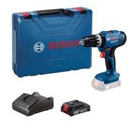 Bosch Professional 18V System Trapano-avvitatore con percussione a batteria GSB 18V-25 (Ø vite max. 10 mm, incl. 1 batteria GBA 18V 2.0Ah, 1 GAL 18V-20, valigetta)
