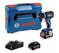 Bosch Professional 18V System Trapano con percussione a batteria GSB 18V-90 C (incl. 2 batterie da 4.0 Ah, caricabatteria rapido GAL 18V-40, L-BOXX)